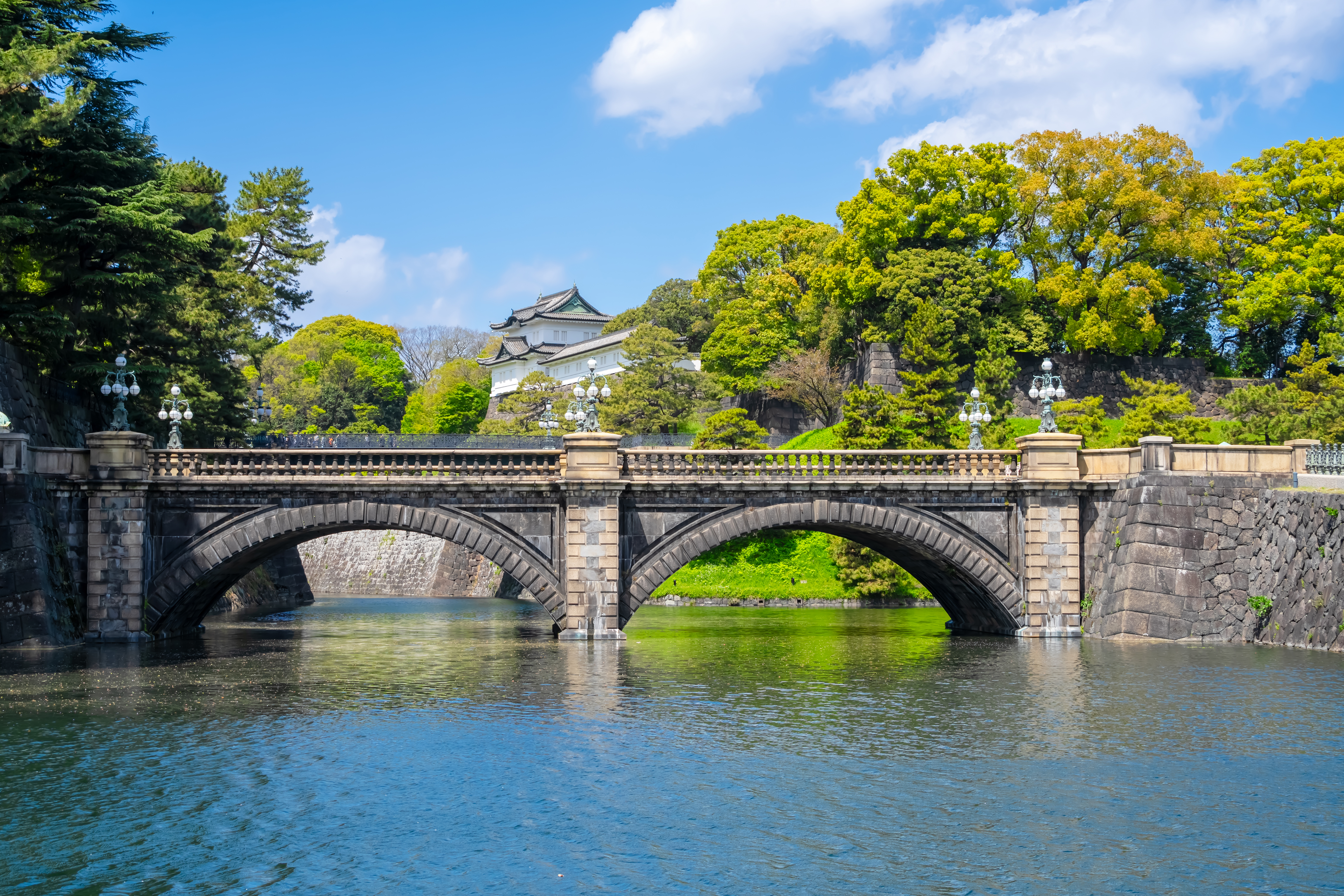 皇居・二重橋——山の手龍脈の核心地