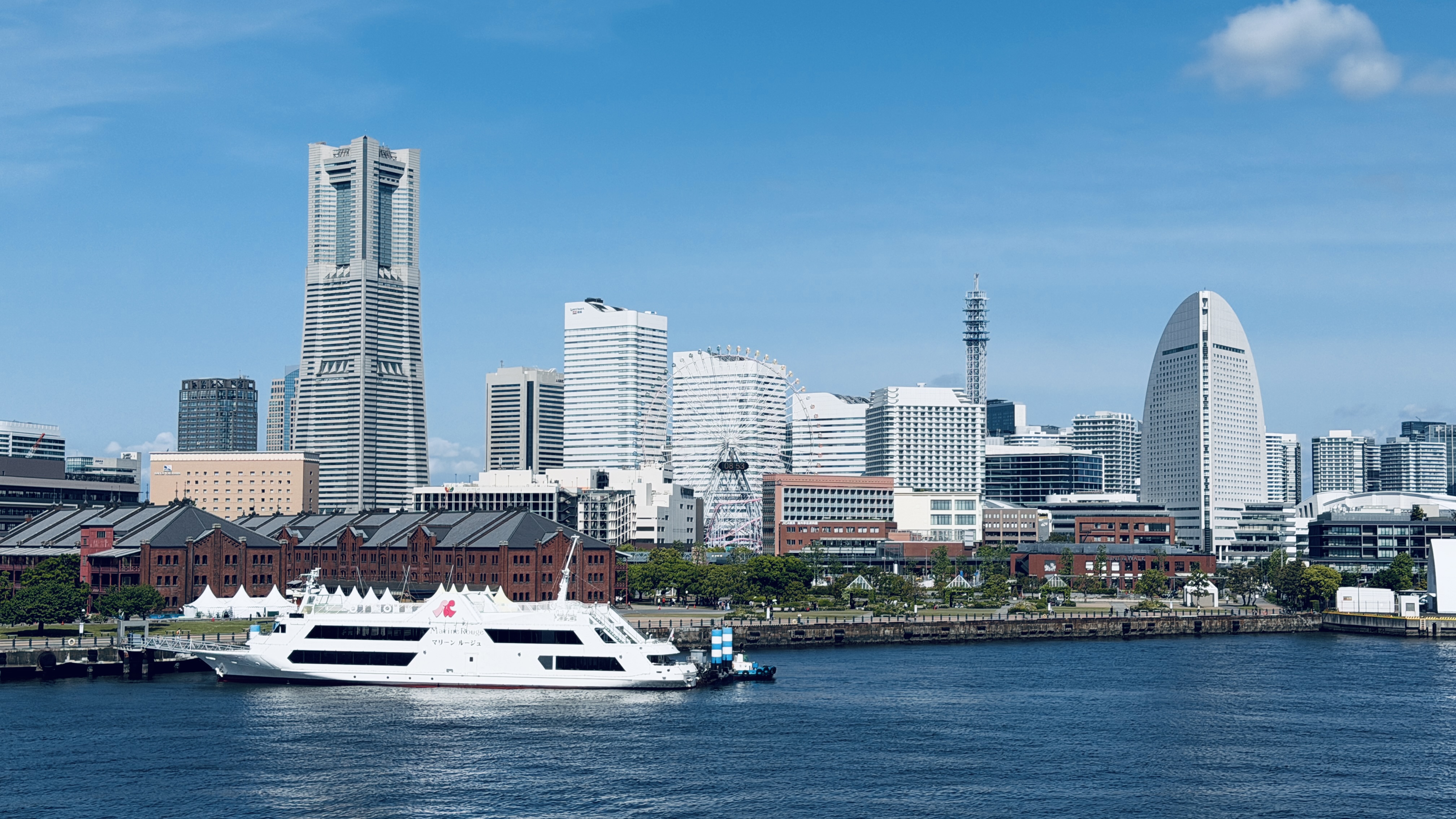 横浜みなとみらいの風景